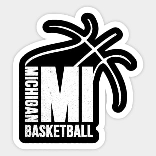 Michigan Basketball 02 Sticker